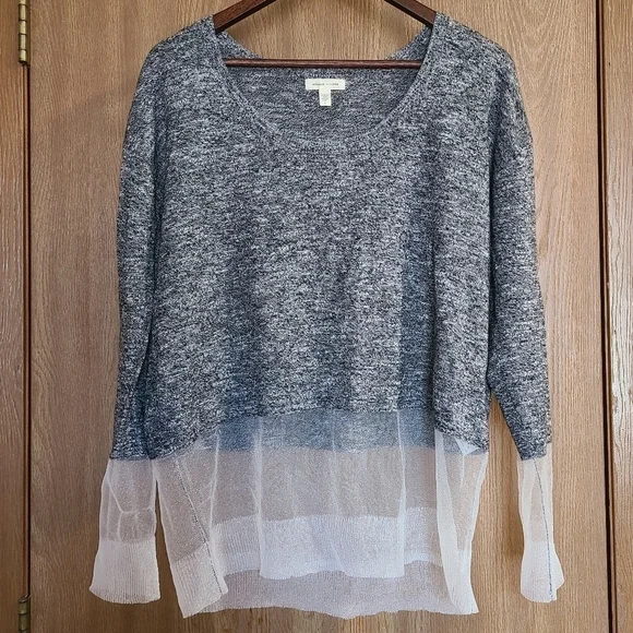 Silence + Noise Tulle Trim Sweater - Picture 8 of 8
